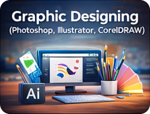 Graphic Designing (Photoshop, Illustrator, CorelDRAW)